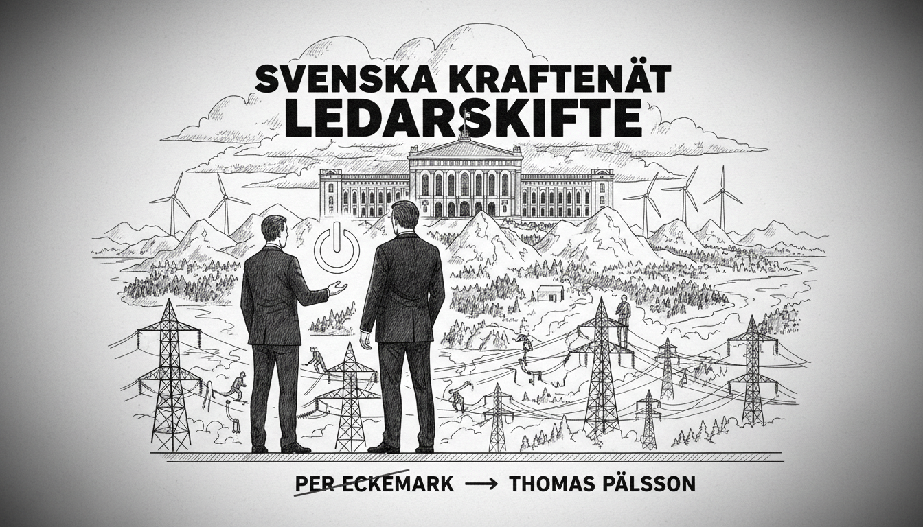 Swedish Power Grid Director Reassigned in Government Shakeup