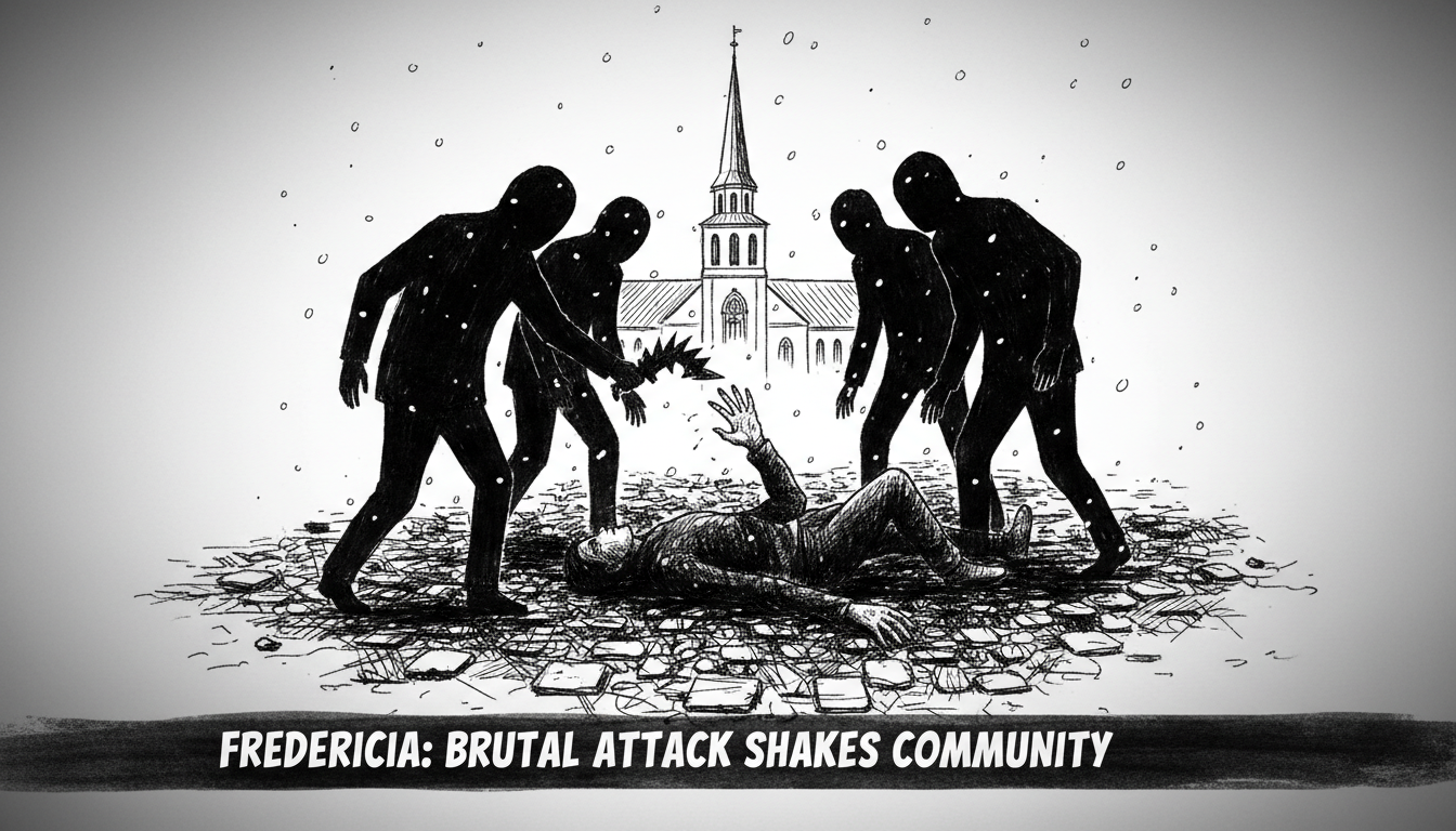 Four Sentenced for Brutal Attack in Fredericia, Denmark