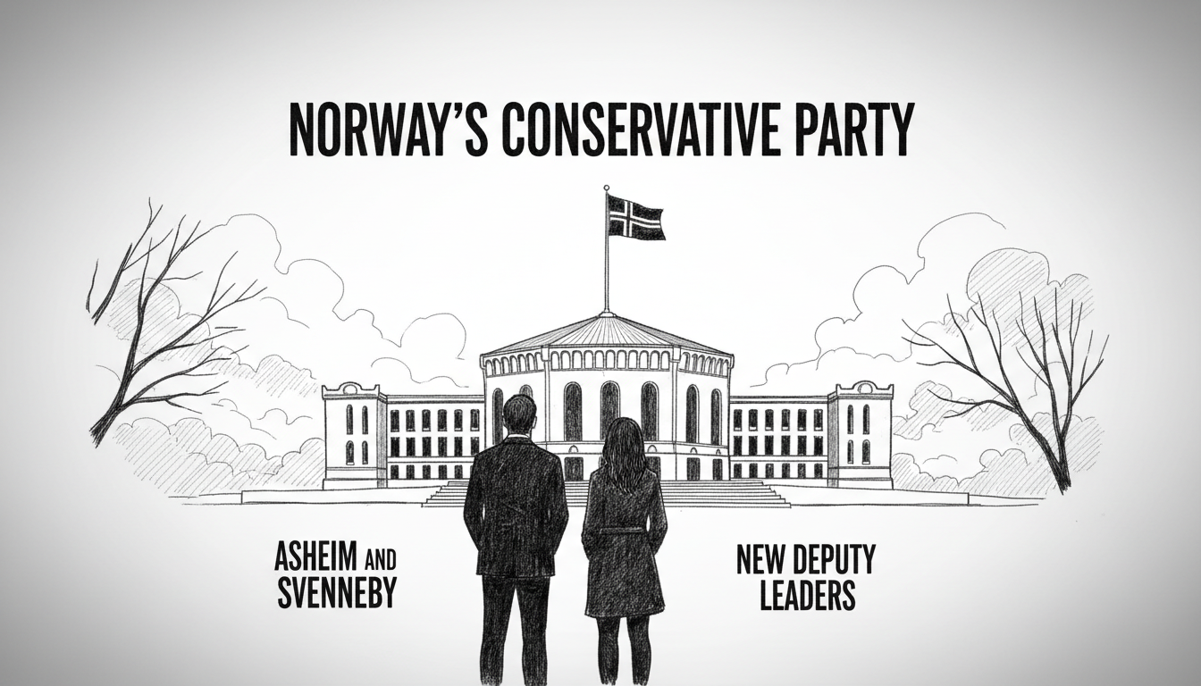 Asheim and Svenneby Tipped as New Deputy Leaders in Norway's Conservative Party