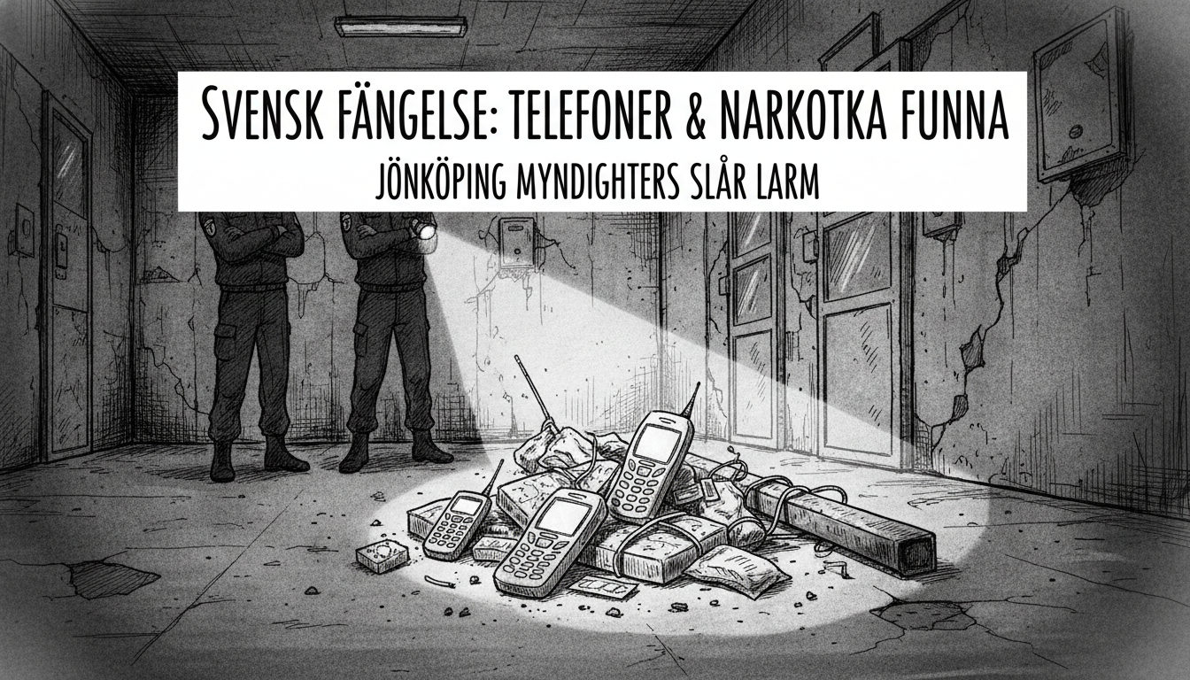Phones and Drugs Found in Swedish Detention Center