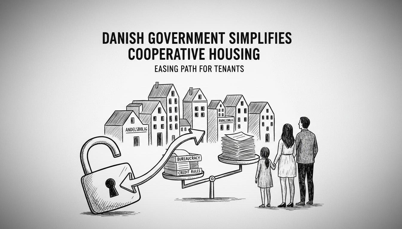 Danish Government Plans to Simplify Cooperative Housing Creation for Tenants