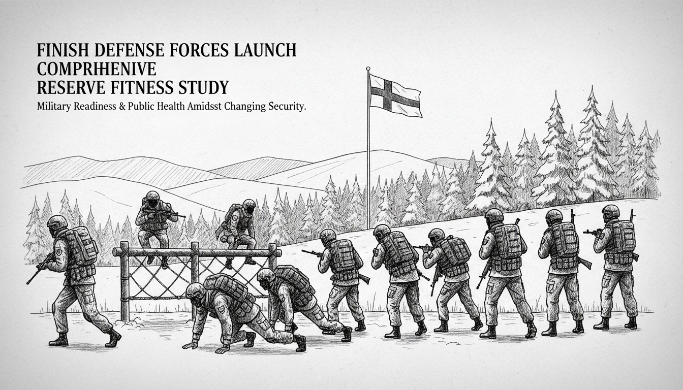 Finnish Defense Forces Launch Comprehensive Reserve Fitness Study