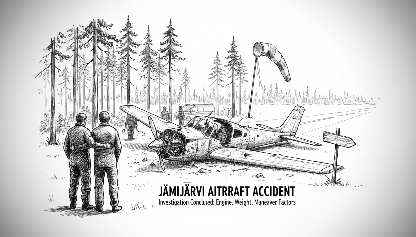 New Details Emerge in Jämijärvi Aircraft Accident Investigation