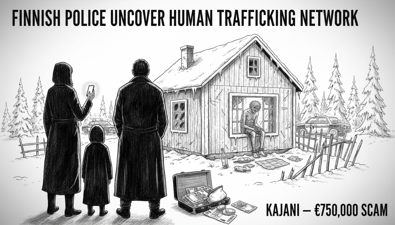 Finnish Police Uncover Family-Based Human Trafficking Network in Kajaani