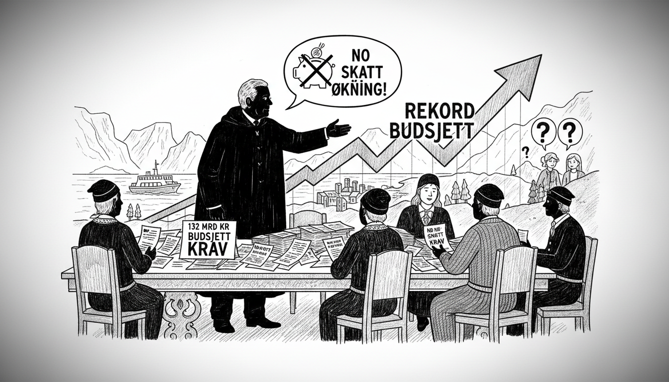 Norwegian Government Faces Record Budget Demands in Tense Negotiations
