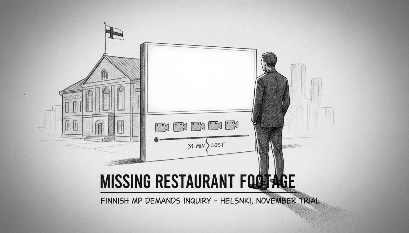 Finnish MP Requests Investigation Into Missing Restaurant Footage