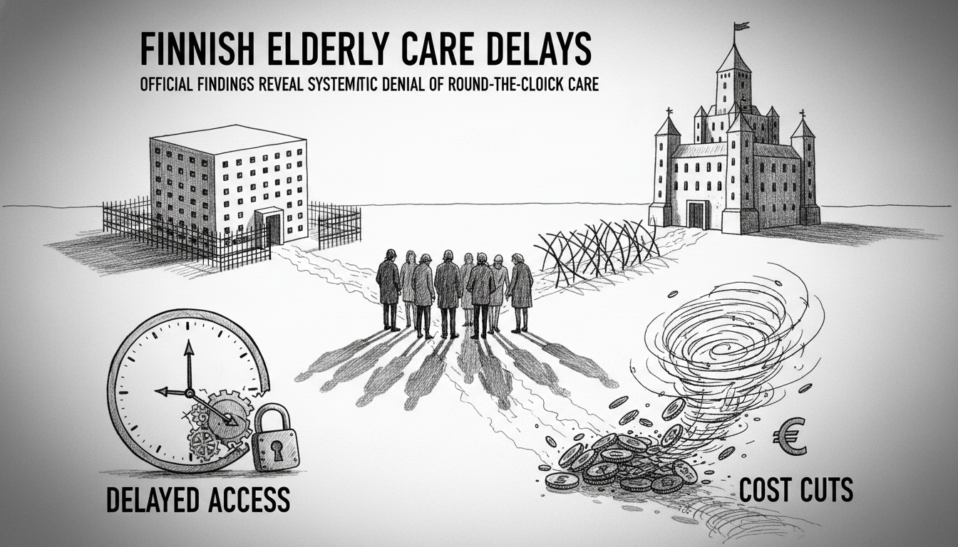 Finnish Elderly Care Services Delay Round-the-Clock Care Access