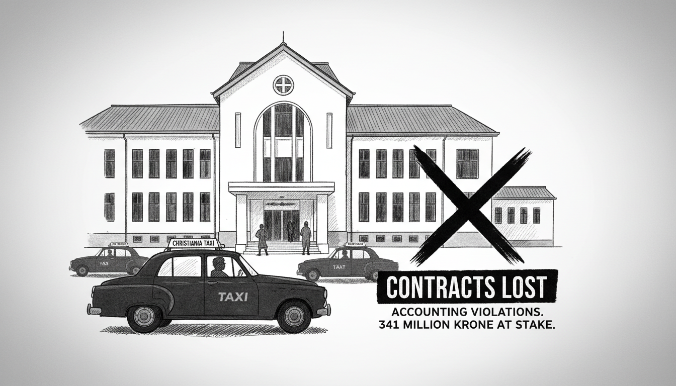 Christiania Taxi Loses Hospital Contracts After Accounting Investigation