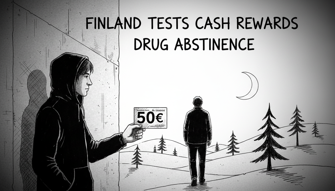 Finland Tests Cash Rewards for Drug Abstinence: 50€ Gift Cards