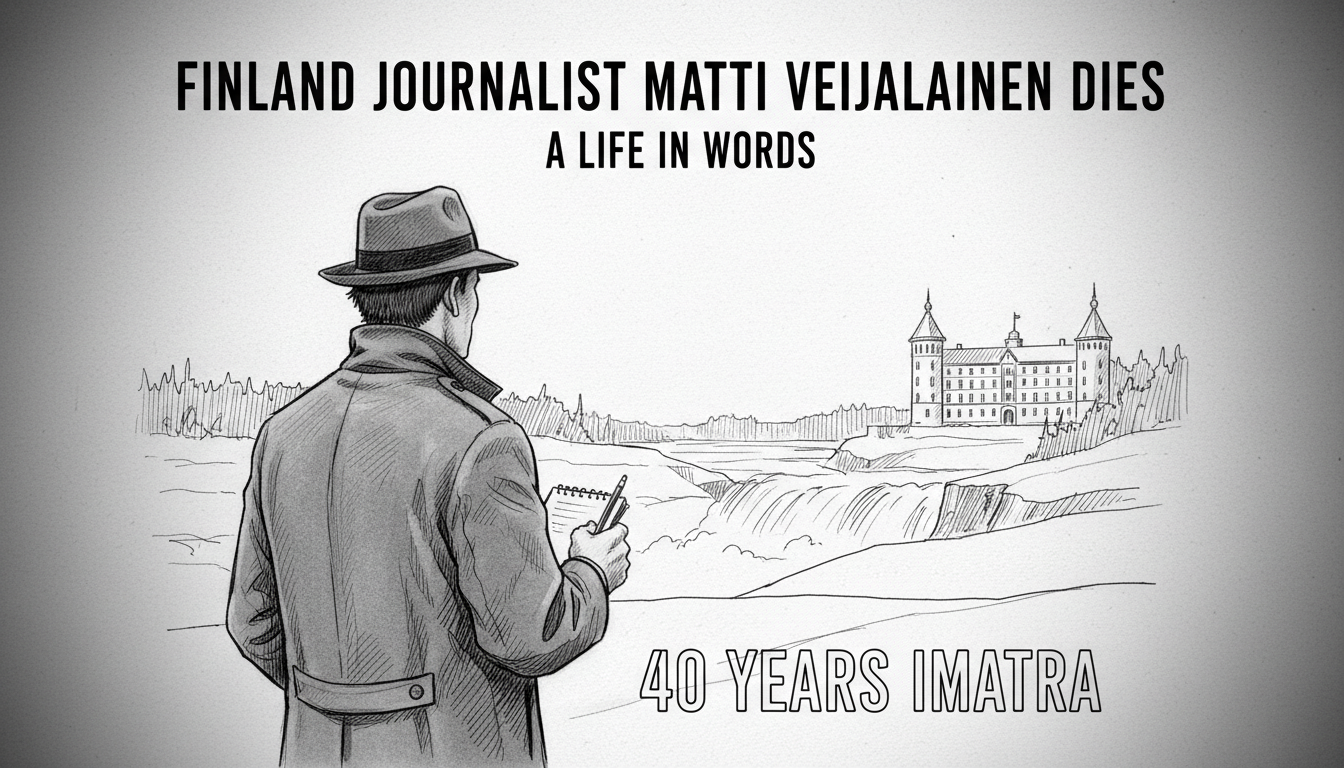 Finland Journalist Matti Veijalainen Dies: 40-Year Imatra Career