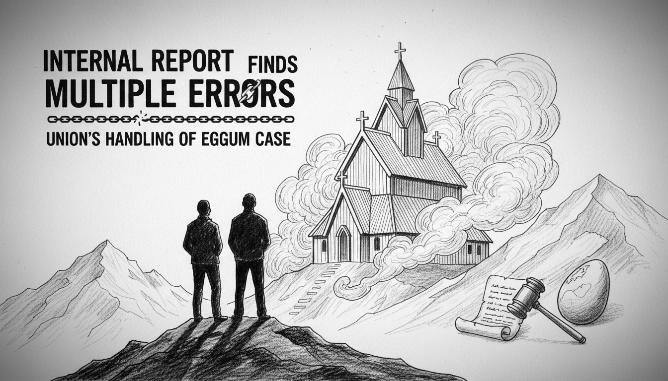 Internal Report Finds Multiple Errors in Union's Handling of Eggum Case