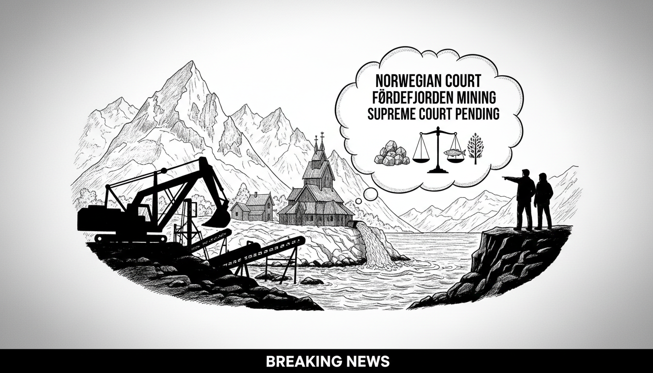Norwegian Court Allows Mining Operations in Førdefjorden Pending Supreme Court Decision