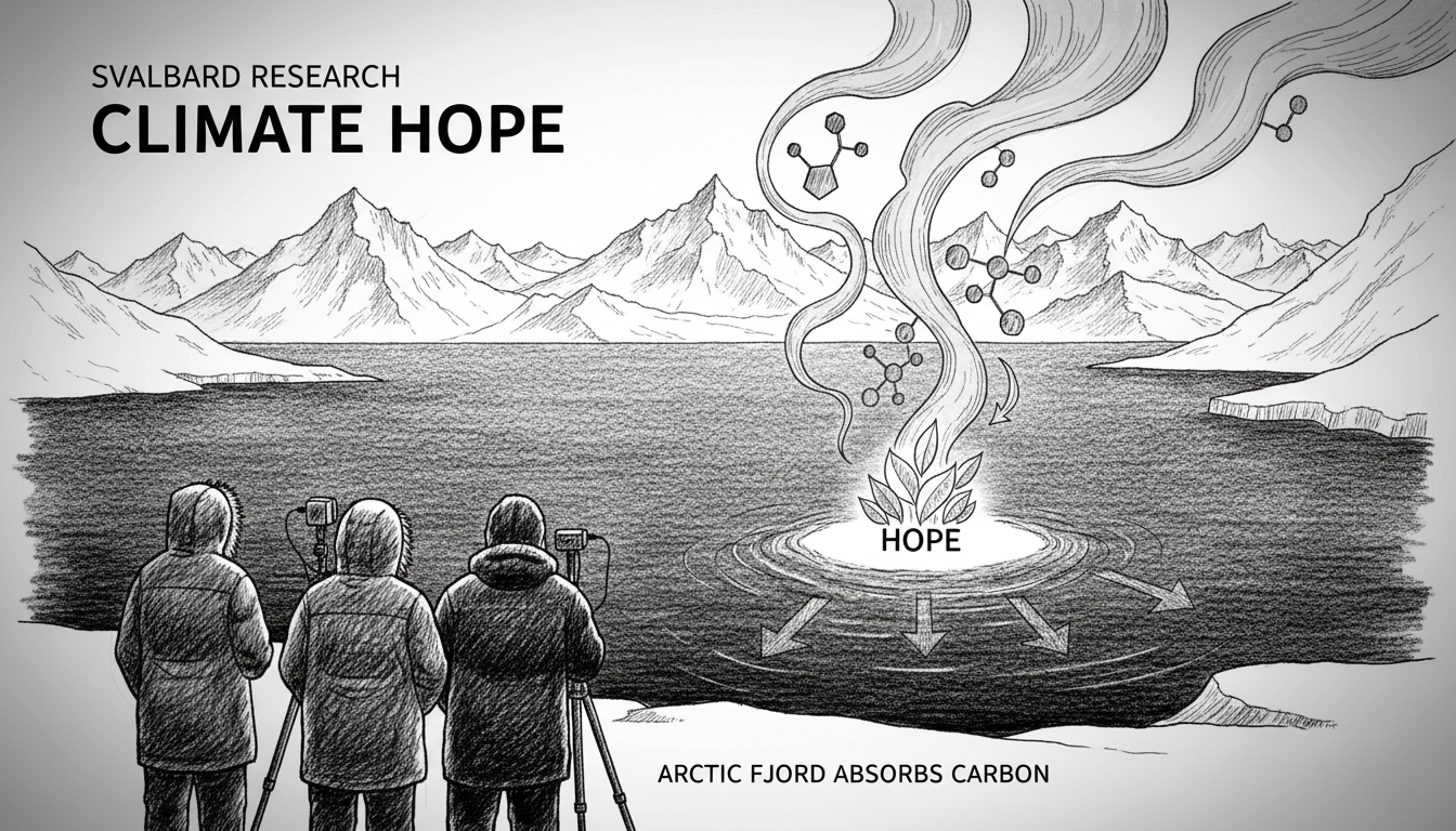 New Svalbard Research Offers Climate Hope: Arctic Fjord Absorbs More Carbon Than It Releases