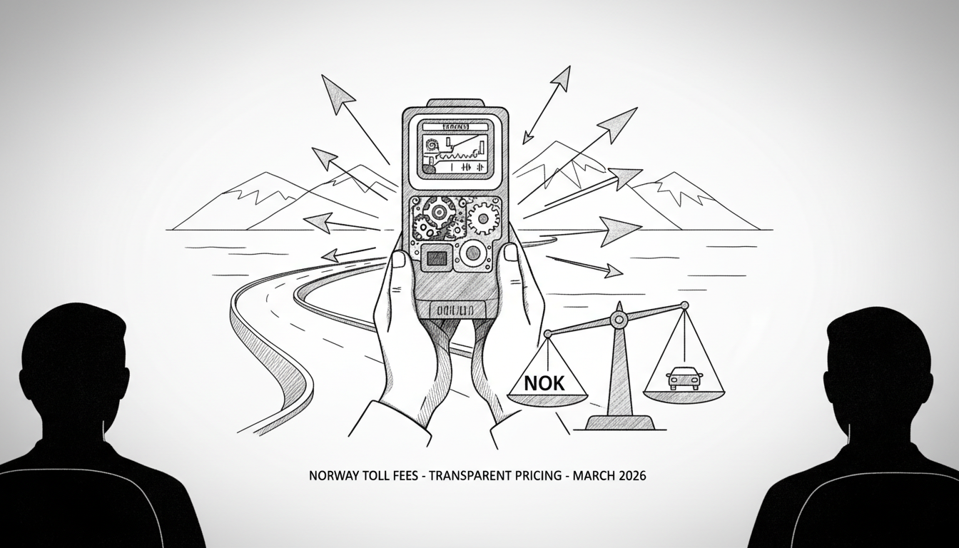 Norway Sets Clear Rules for Road Toll Tag Fees