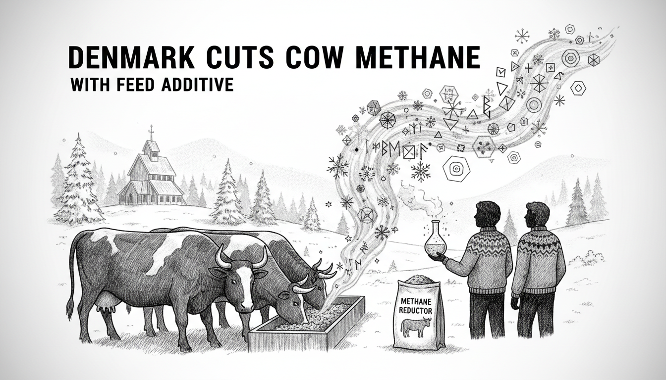 Denmand Cuts Cow Methane With Feed Additive