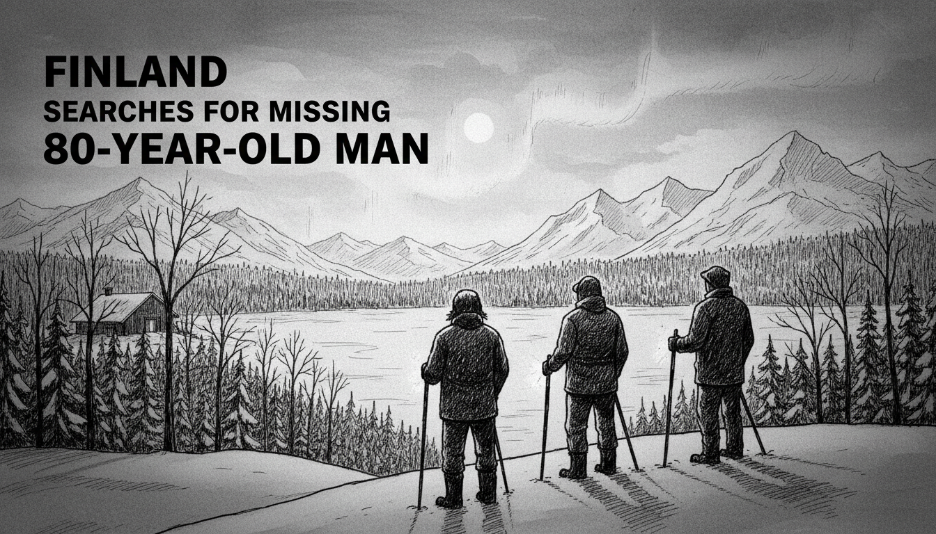 Finland Searches for Missing 80-Year-Old Man