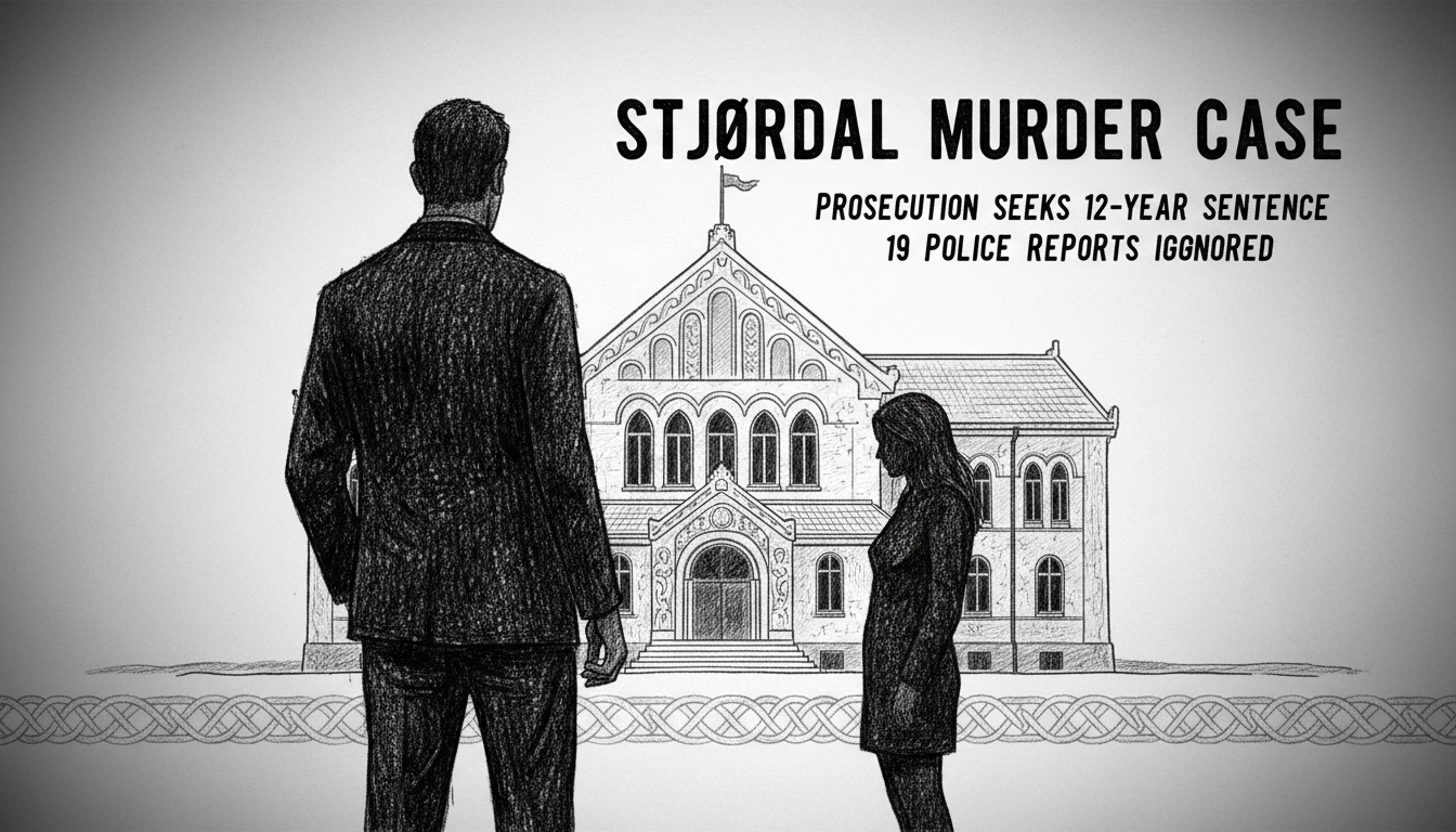 Prosecution Seeks 12-Year Sentence in Stjørdal Murder Case