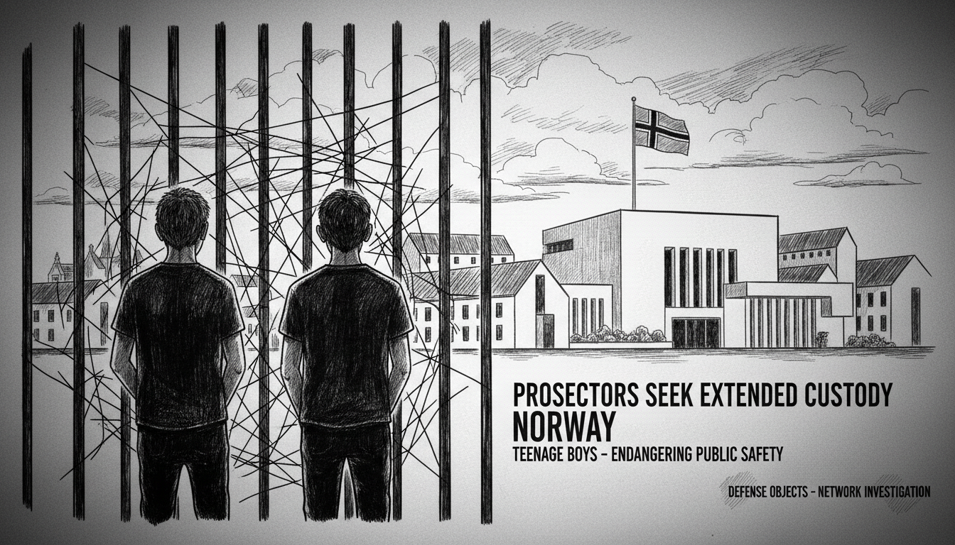 Prosecutors Seek Extended Custody for Teenage Boys in Norway