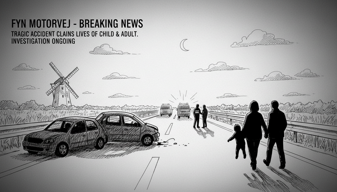 Child and Adult Killed in Danish Motorway Accident