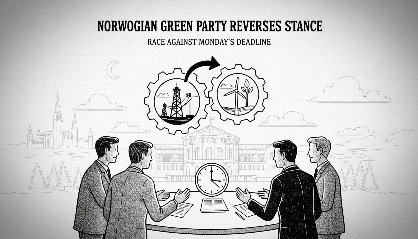 Norwegian Green Party Reverses Budget Negotiation Stance