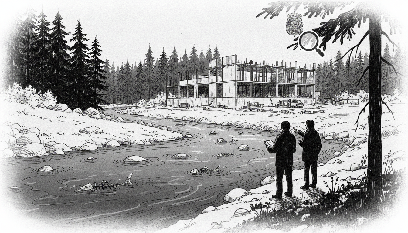 Gray Water Pollution Incident in Swedish Creek Sparks Environmental Investigation