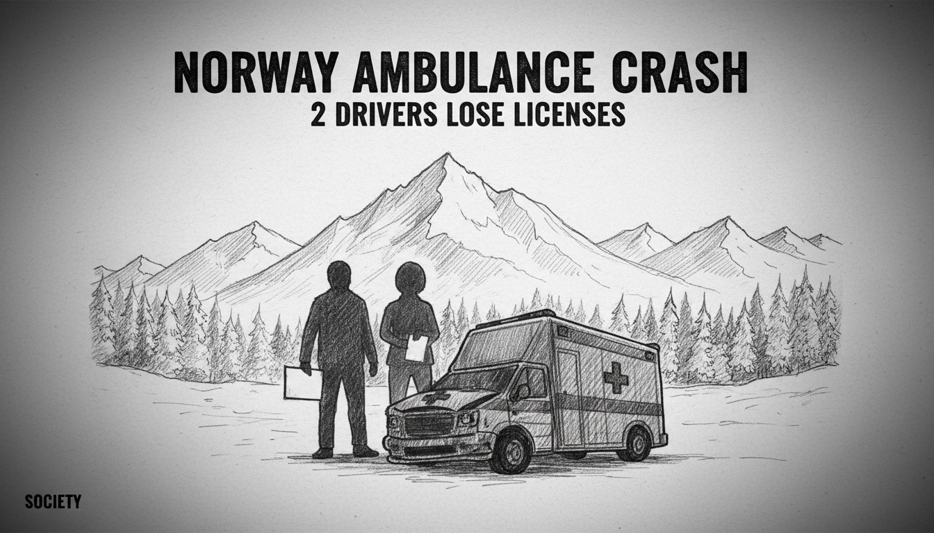 Norway Ambulance Crash: 2 Drivers Lose Licenses