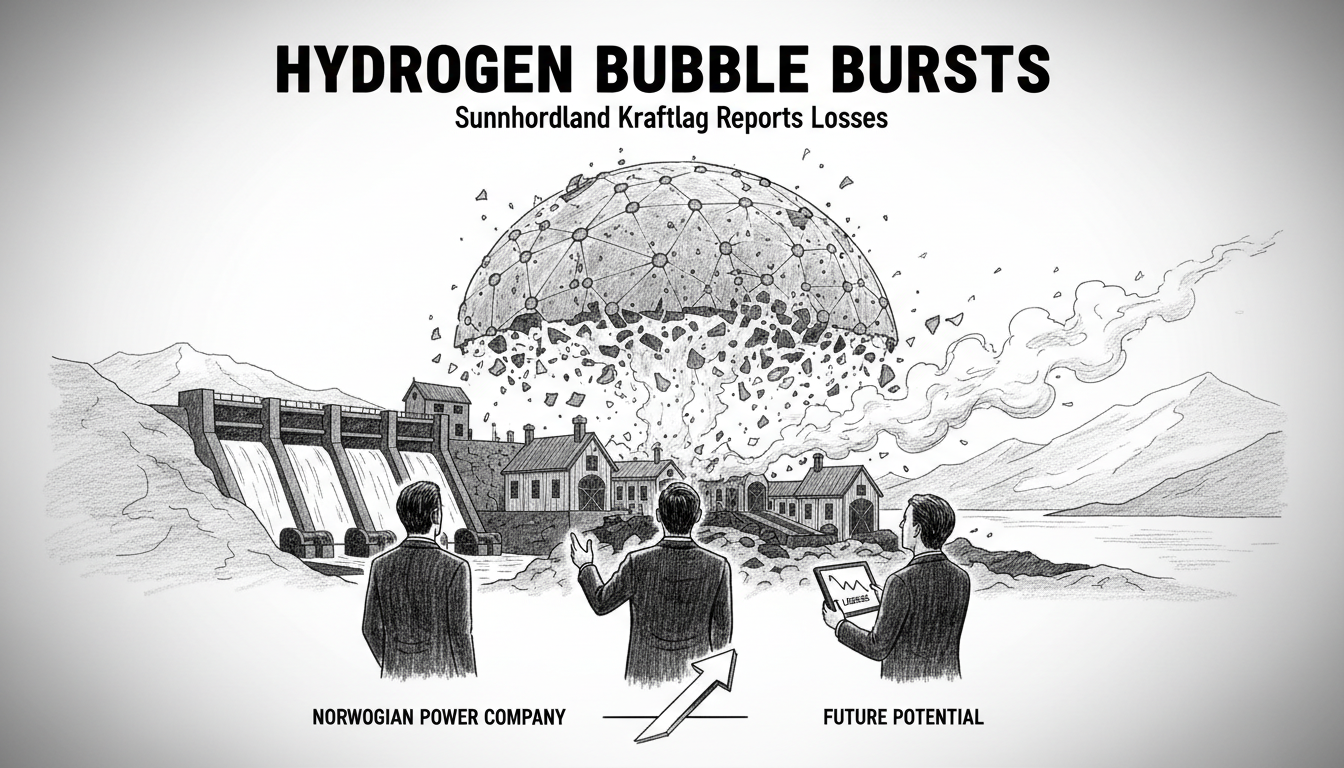 Hydrogen Bubble Bursts as Norwegian Power Company Reports Losses