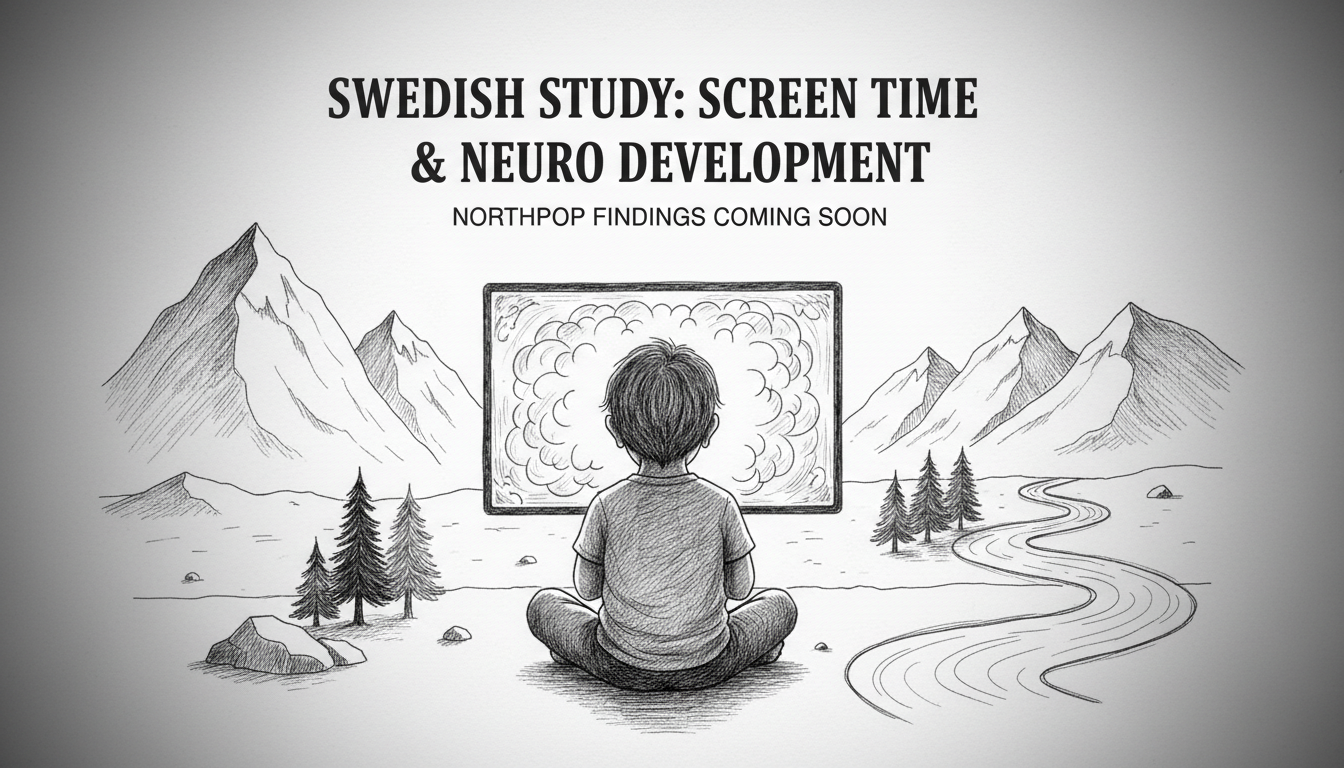 New Screen Time Research Findings Coming Soon from Swedish Study