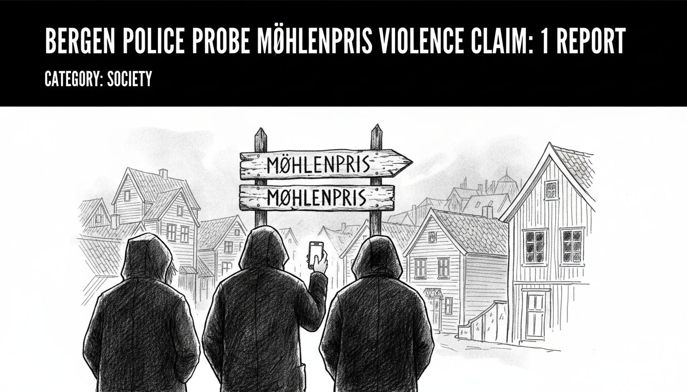 Bergen Police Probe Møhlenpris Violence Claim: 1 Report