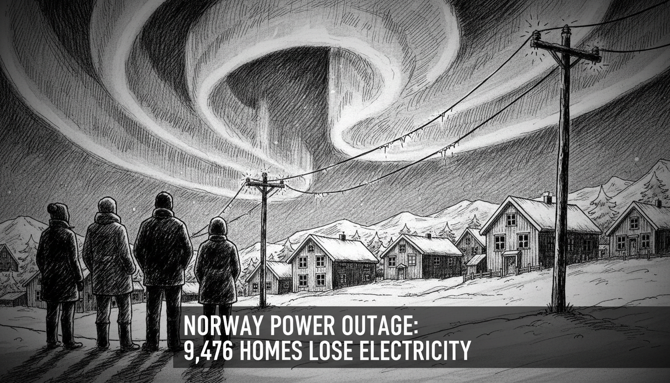 Norway Power Outage: 9,476 Homes Lose Electricity