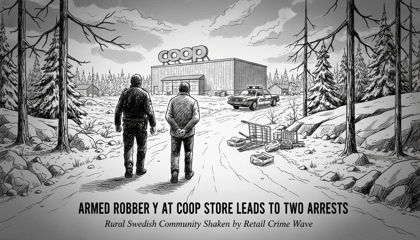 Armed Robbery at Coop Store Leads to Two Arrests