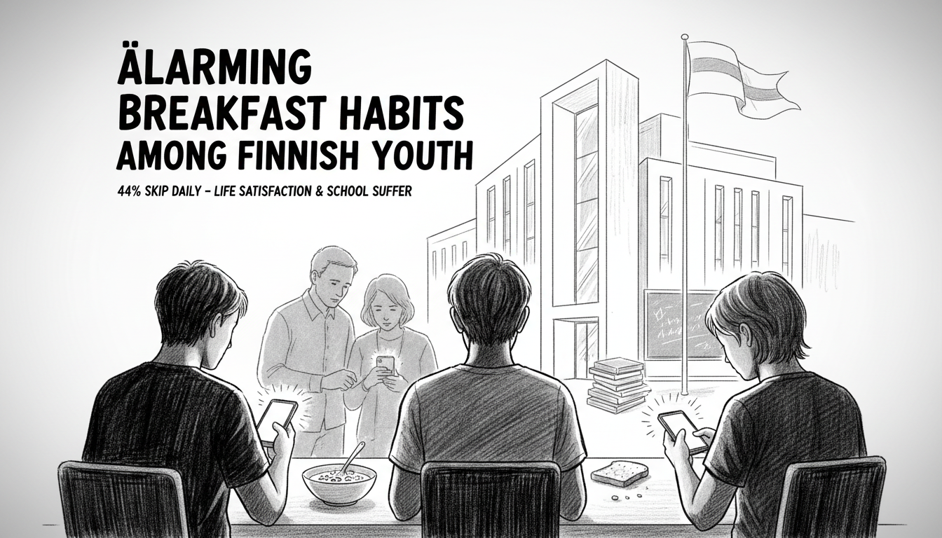 Alarming Breakfast Habits Revealed Among Finnish Youth