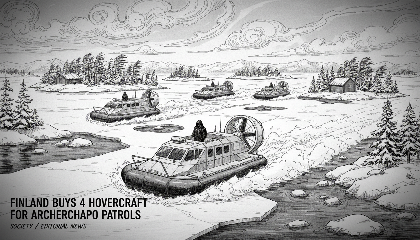 Finland Buys 4 Hovercraft for Archipelago Patrols
