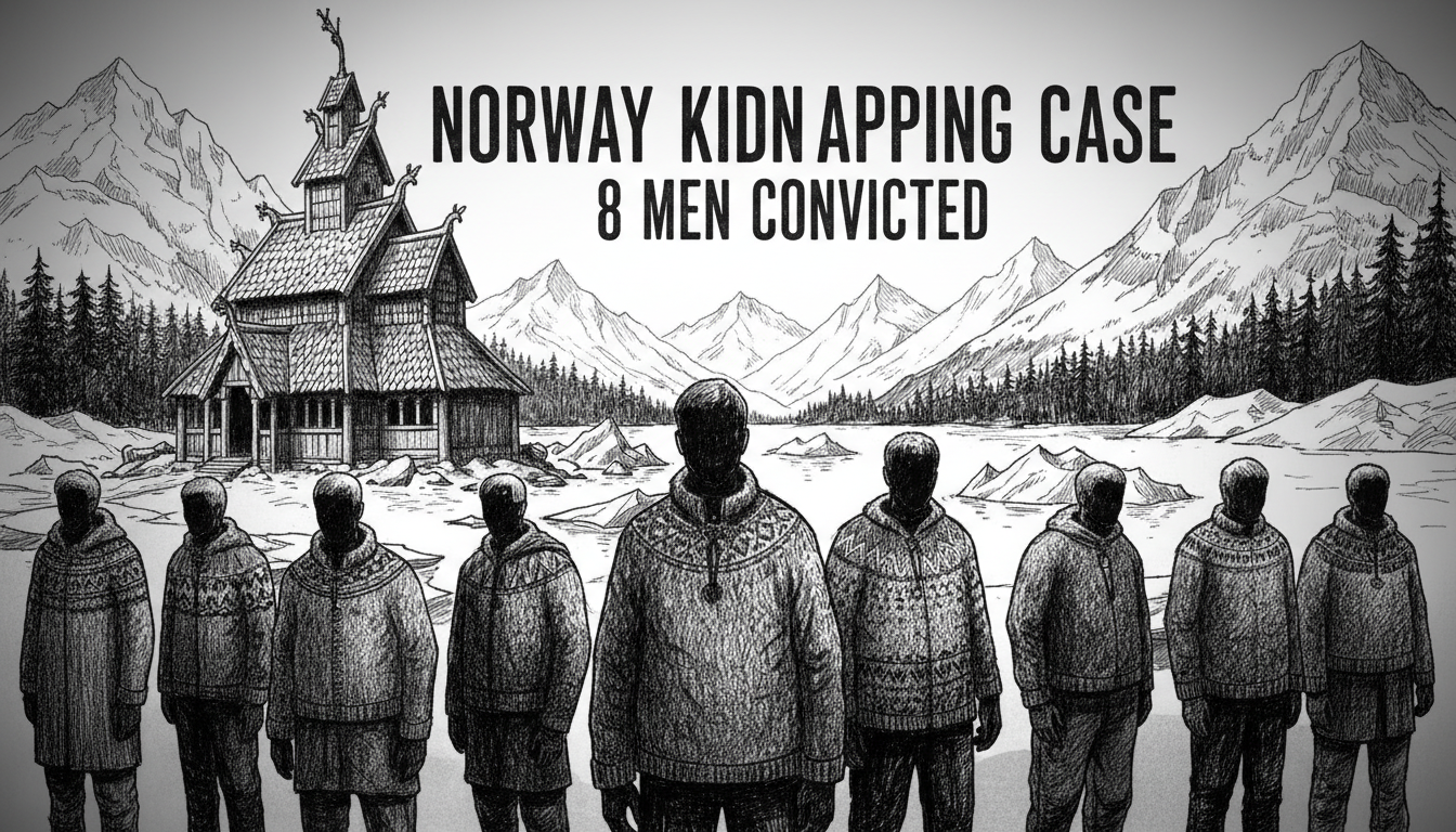 Norway Kidnapping Case: 8 Men Convicted