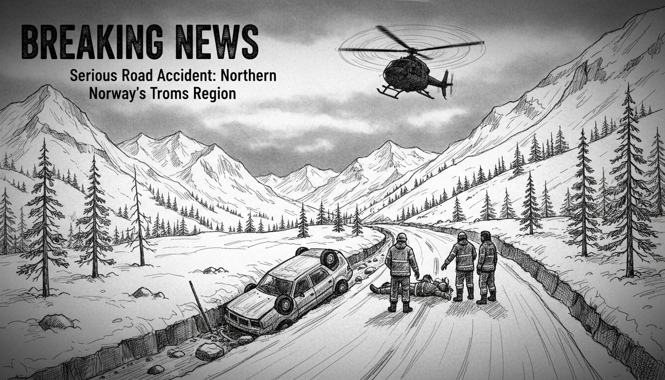 Serious Road Accident in Northern Norway's Troms Region