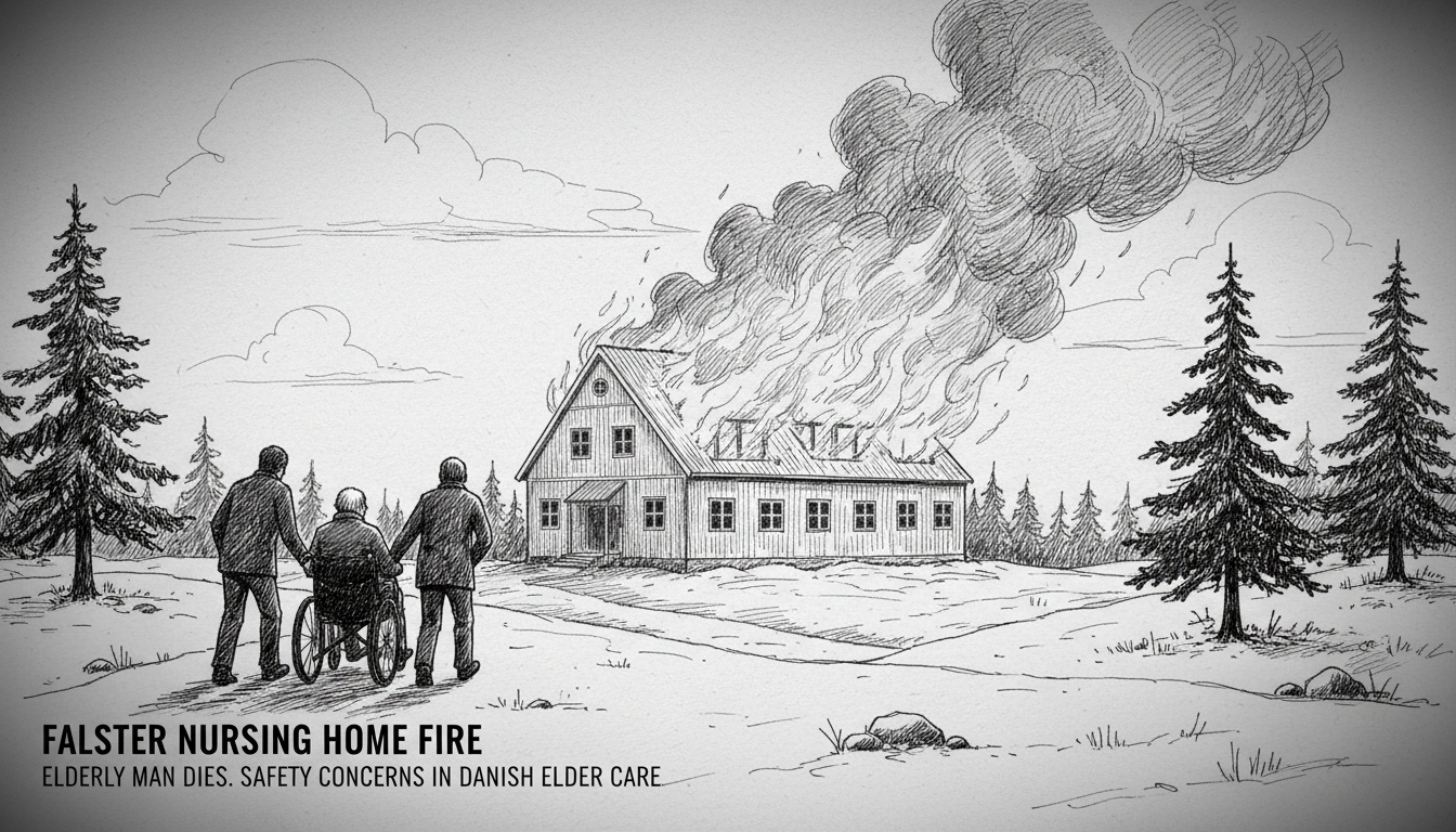 Elderly Man Dies in Falster Nursing Home Fire