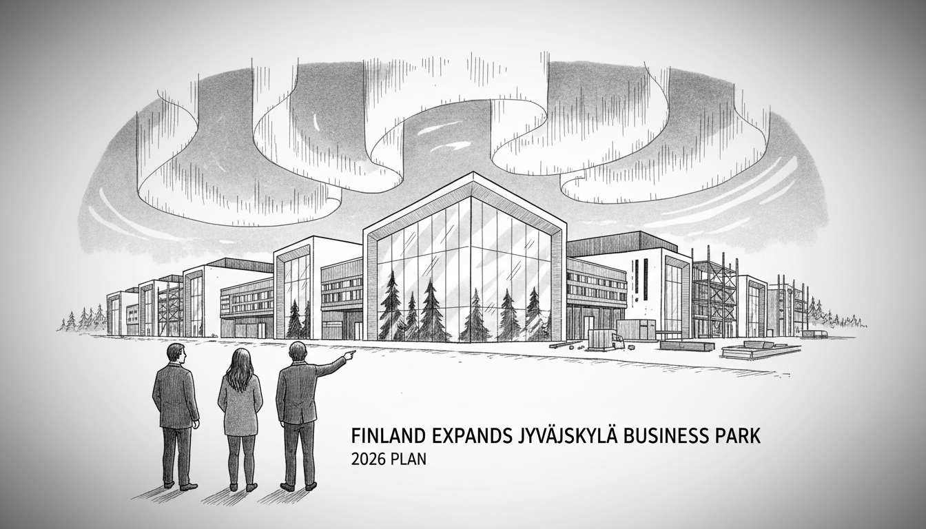 Finland Expands Jyväskylä Business Park: 2026 Plan