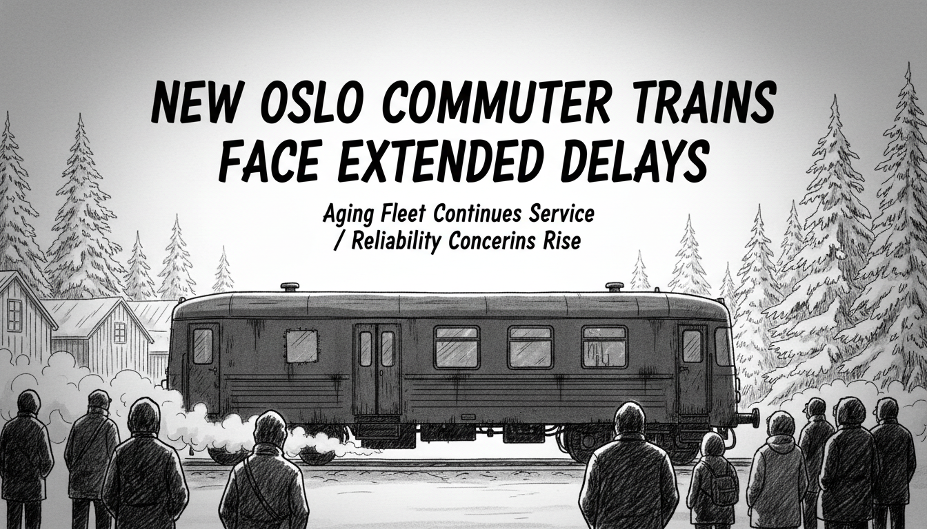 New Oslo Commuter Trains Face Extended Delays