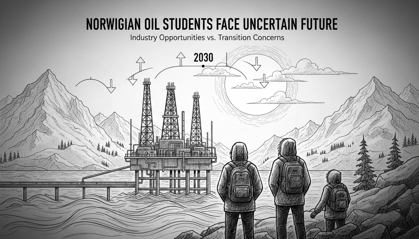 Norwegian Oil Students Face Uncertain Future Amid Industry Changes
