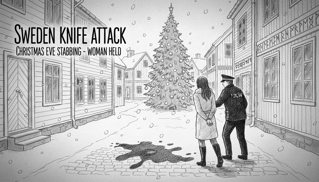 Sweden Knife Attack: Woman Held After Christmas Eve Stabbing