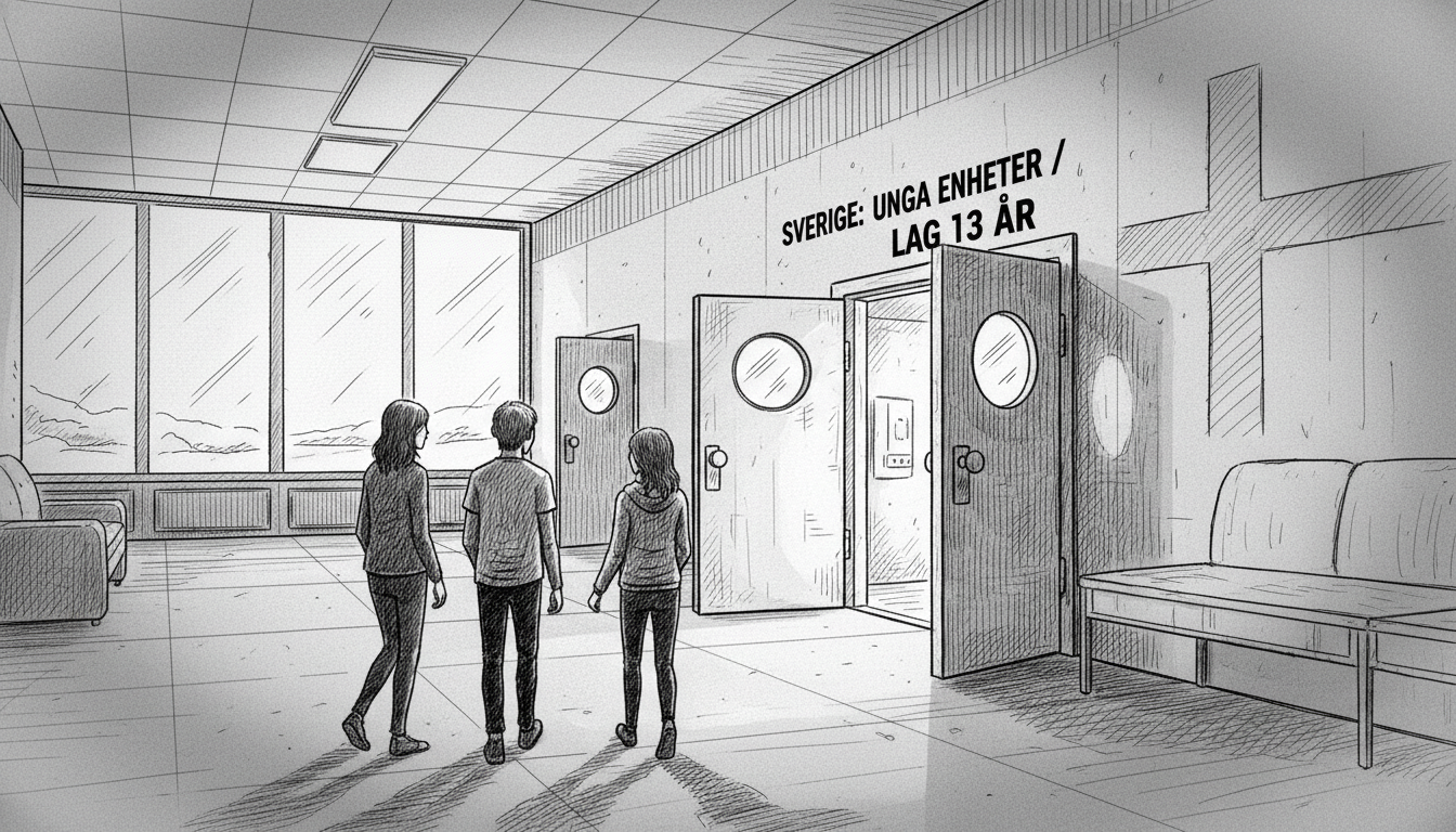 Sweden Prepares Prison Units for 13-Year-Old Offenders