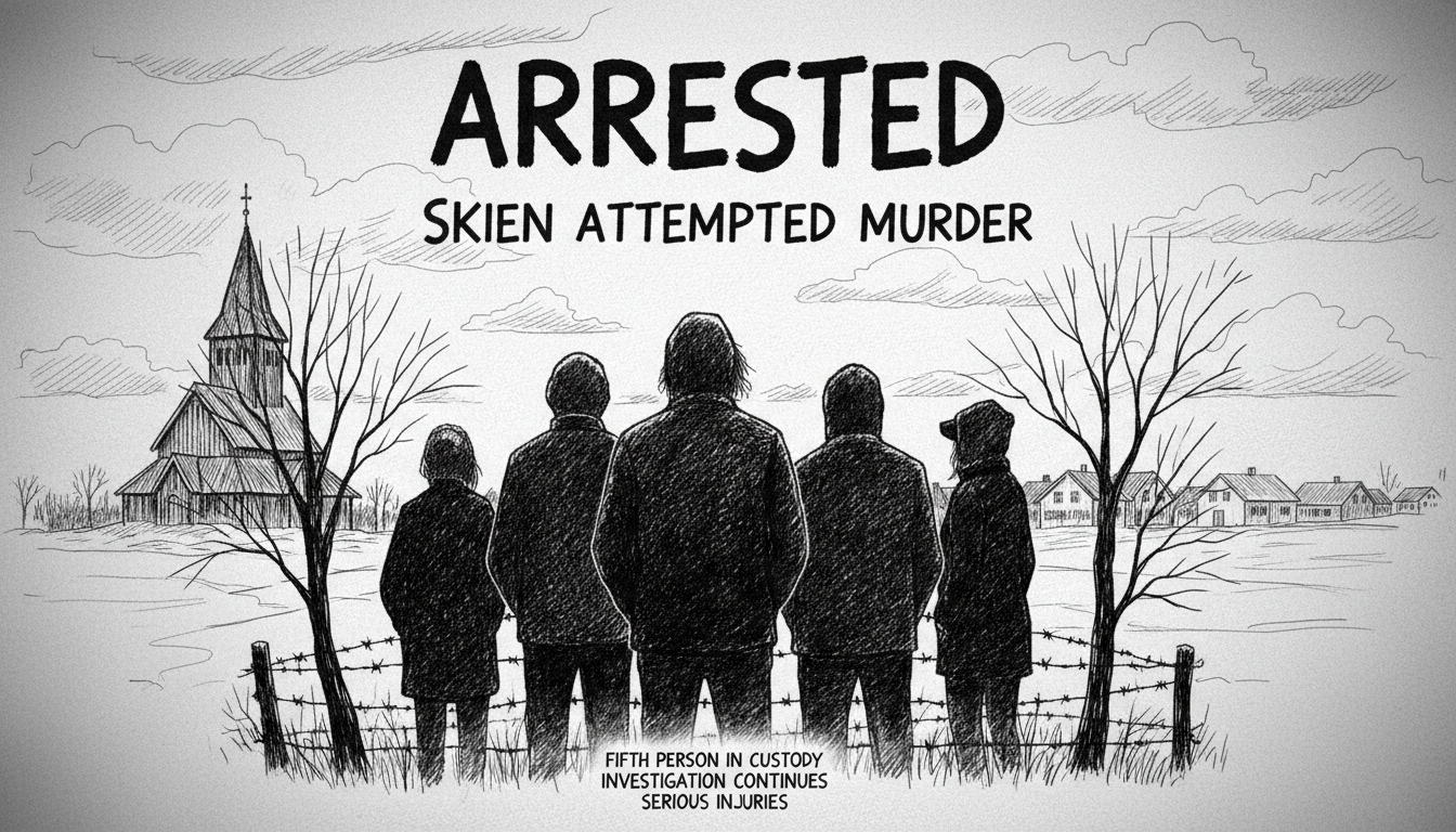 Fifth Person Arrested in Skien Attempted Murder Case