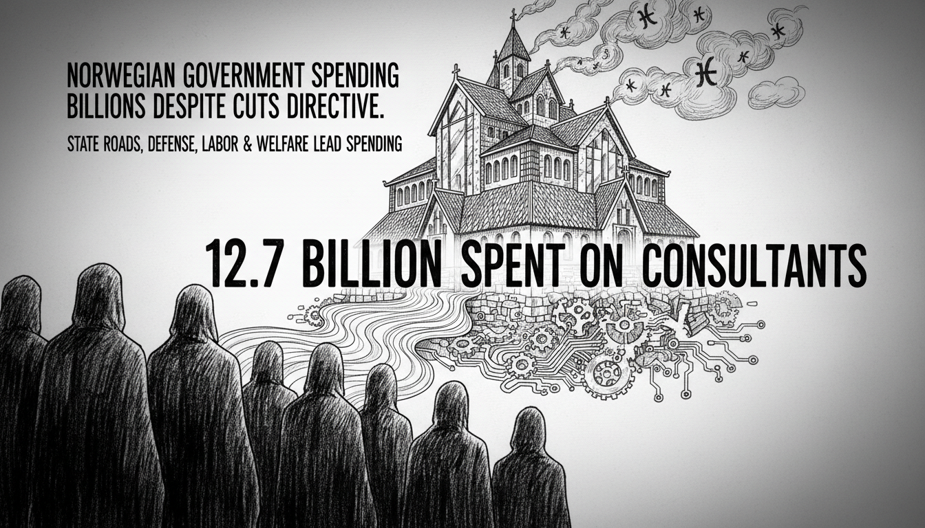 Norwegian Government Spending Billions on Consultants Despite Cuts Directive