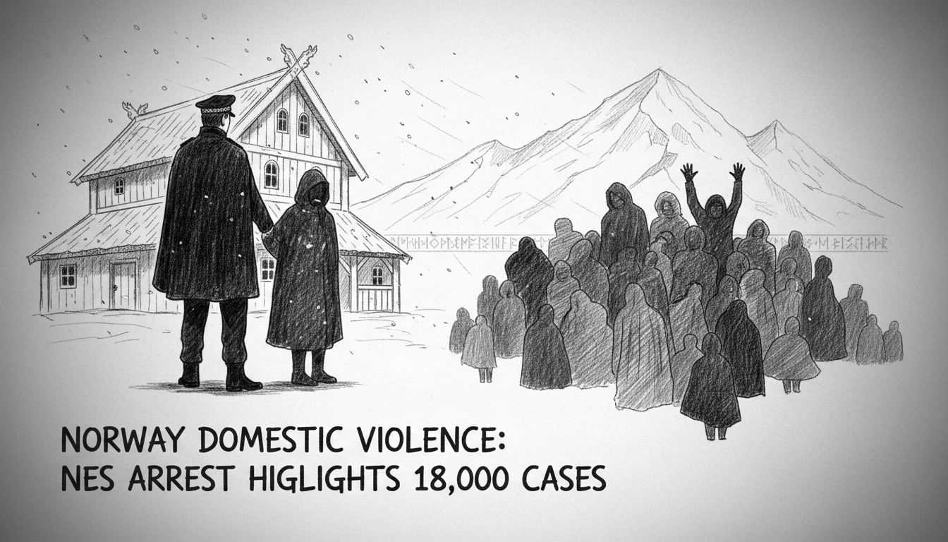 Norway Domestic Violence: Nes Arrest Highlights 18,000 Cases