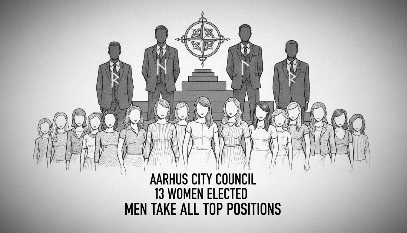 Aarhus City Council elects 13 women but men take all top positions