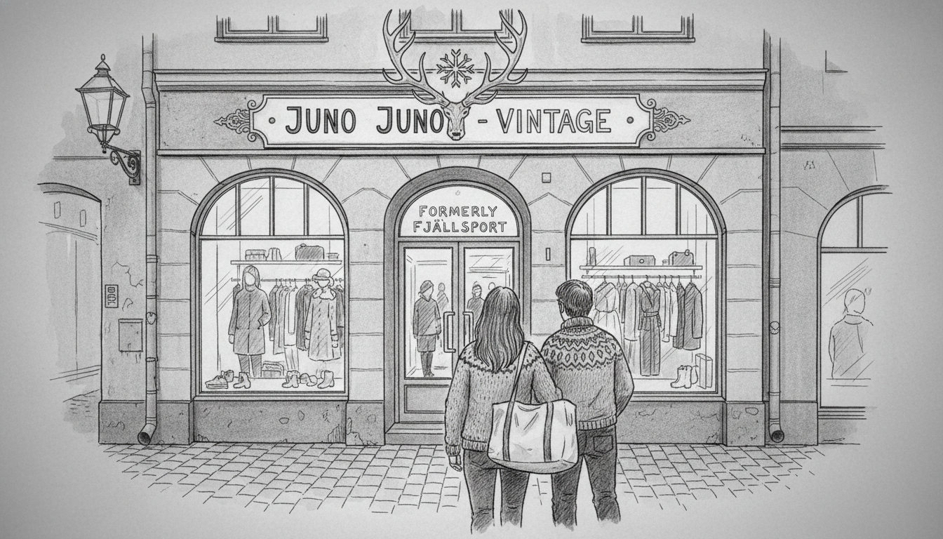 Vintage Store Juno Juno Takes Over Fjällsport Location