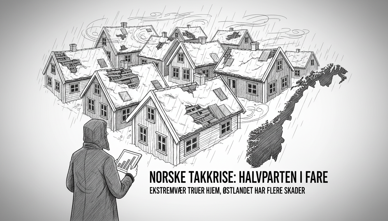 Half of Norwegian Homes Have Roofing Problems That Could Cause Damage