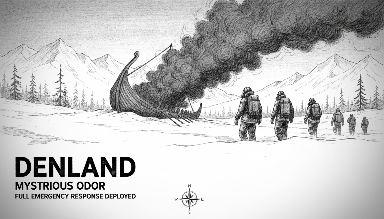 Denland Mysterious Odor: Full Emergency Response Deployed