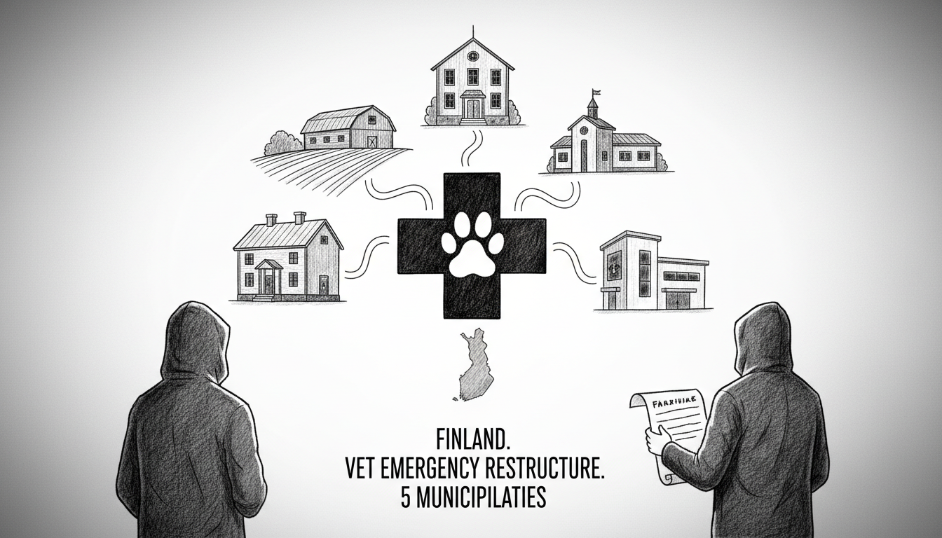 Finland Restructures Vet Emergencies for 5 Municipalities