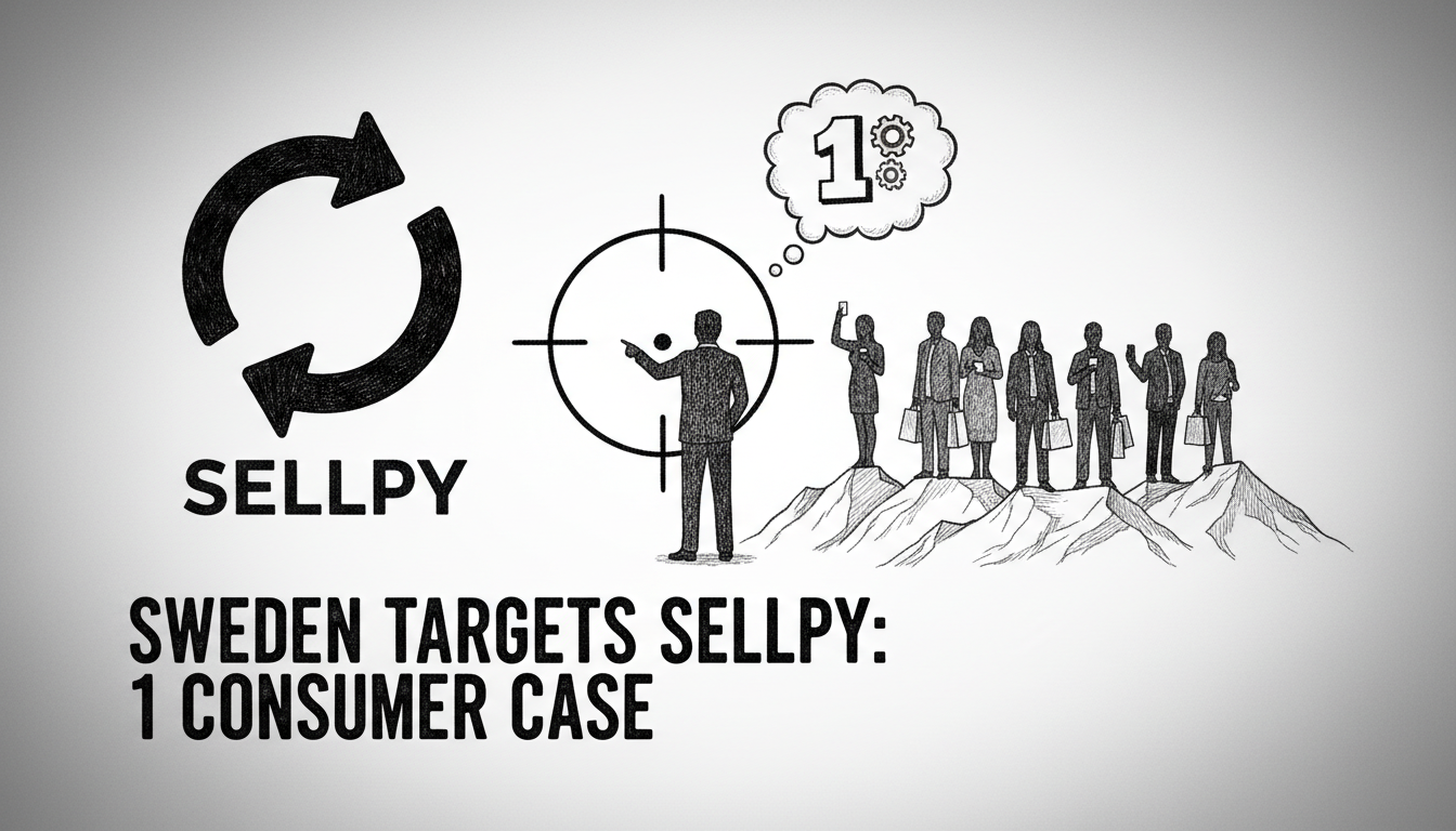 Sweden Targets Sellpy: 1 Consumer Case